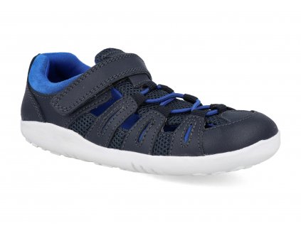 637212 barefoot sandaly bobux summit navy snorkel blue 1