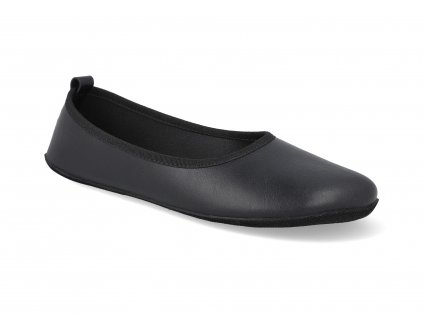 AHI 75 narrow barefoot ballerinas ananda black 1