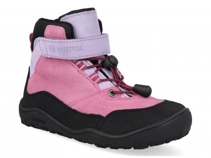 BV14709S640 barefoot outdoorove boty blifestyle capra tex himbeere turkis 1