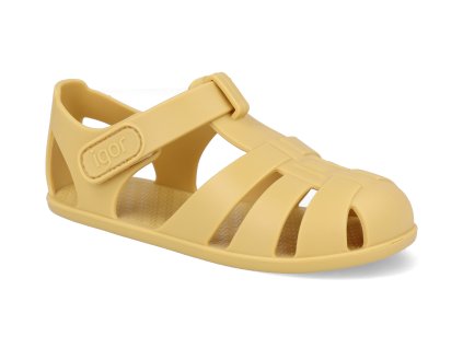 S10324 235 barefoot detske sandaly igor nemo solid dijon 2025 1