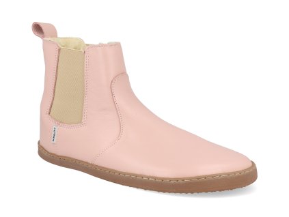 BF58 RUZ W barefoot zimni boty pegres bf58w ruzove 1