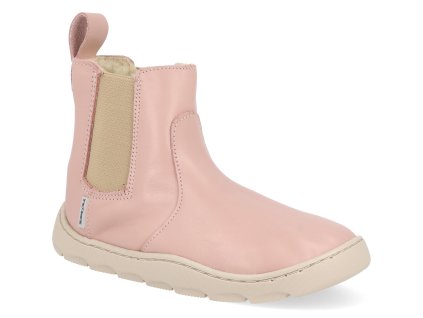 SBF58 RUZ W barefoot detske kotnikove boty pegres sbf58w ruzove 1