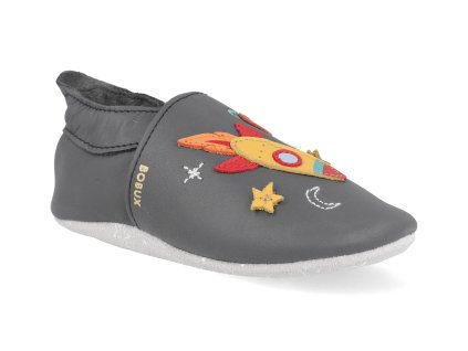 1224 174 40 barefoot capacky bobux cosmic rocket charcoal 1