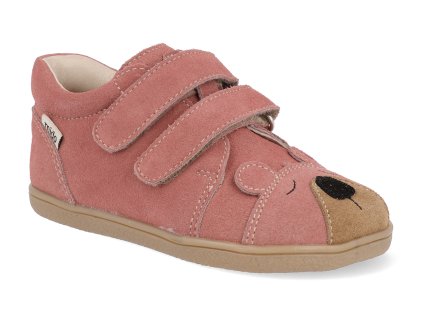 184 S barefoot detske kotnikove boty mido salmon 1
