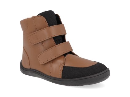 FEBO W BROWN barefoot detske zimni boty baby bare febo winter brown 1