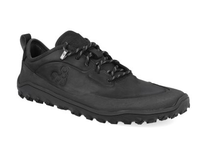 309534 01 barefoot kotnikova obuv vivobarefoot tracker leather low mens obsidian 1