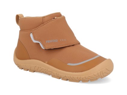 5400144A 1490 detske barefoot boty s membranou reima hyppii cinnamon brown 1