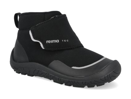 5400144A 9990 detske barefoot boty s membranou reima hyppii black 1