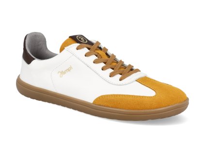 BEA BH barefoot damske tenisky jampi retro bila horcice 1