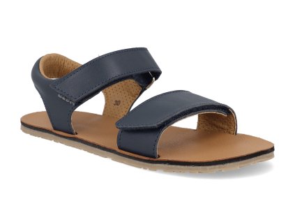 170010 SD W NL NAVY barefoot detske sandaly beda navy 1