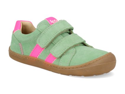 07M031.301 320 barefoot detske tenisky koel denis suede mint 1