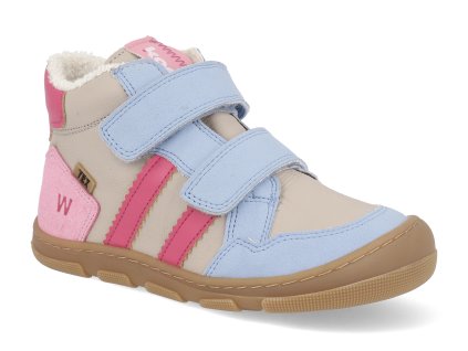 15T007.10O 610 barefoot detske kotnikove boty koel gabriel wider tex pink 1