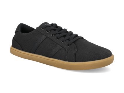 DLCW BKGM barefoot damske tenisky xero shoes dillon canvas black gum 1
