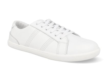 DLLW WHTE barefoot damske tenisky xero shoes dillon leather white 1