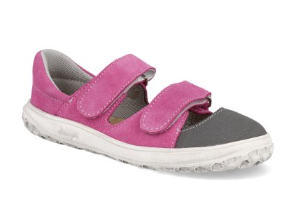 B21 RUZO barefoot detske sandaly jonap b21 ruzove 1