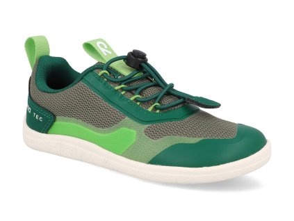 Barefoot tenisky Reima - Reimatec Tallustelu Greyish green zelené