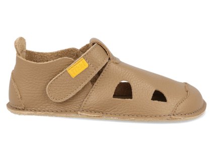 Barefoot dětské sandály Tikki shoes - Nido Cappuccino hnědé