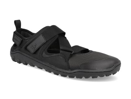 309511 01 barefoot panske trekove sandaly vivobarefoot tracker sandal mens obsidian white 1