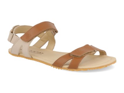 ALONDRA BR barefoot sandaly antal alondra brown 1