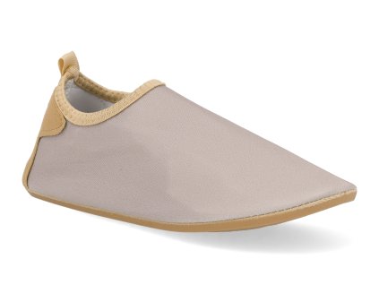 MIL BV BEZ barefoot detske boty do vody milash bezove 1
