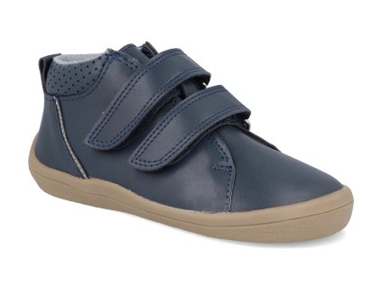BFN170060 W M NL OP NAVY barefoot detske kotnikove boty beda playful navy s pevnym opatkem 2 1