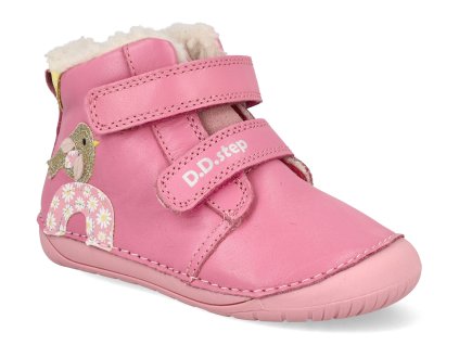 W070 52624B barefoot detske zimni boty d d step w070 52624b ruzove 1