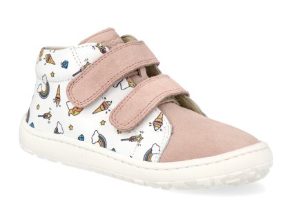 G2130369 9 barefoot detske kotnikove boty froddo first step white 1