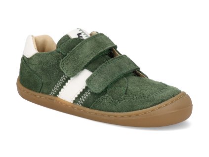 06M033.301 350 barefoot detske tenisky koel bali suede 3 0 khaki 1