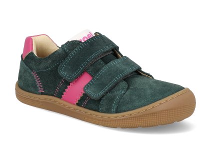 07M067.301 130 barefoot detske tenisky koel denis suede 3 0 turquoise 1