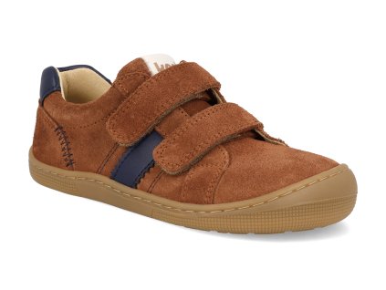 07M067.301 550 barefoot detske tenisky koel denis suede 3 0 cognac 1