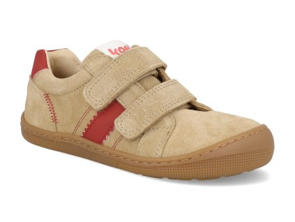 07M067.301 850 barefoot detske tenisky koel denis suede 3 0 beige 1
