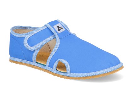 RASCAL BLU barefoot detske prezuvky antal rascal basic blue 1