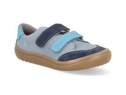 1230 0168 83 barefoot detske tenisky jonap joy grey turquoise 1