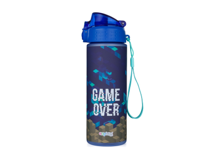 Láhev Oxybag OXY Click 600 ml Game over modrá