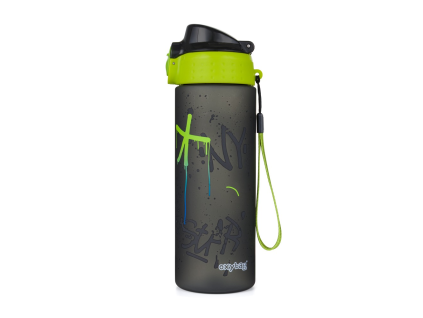 Láhev Oxybag OXY Click 600 ml Graffiti boy šedá