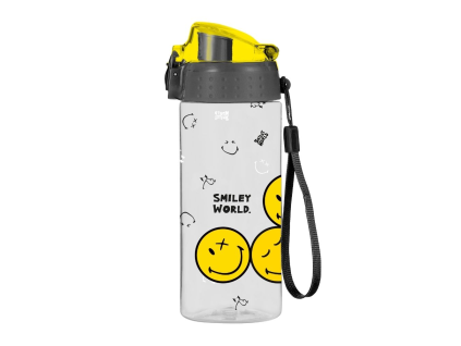 Láhev Oxybag OXY Click 600 ml Smiley World žlutá