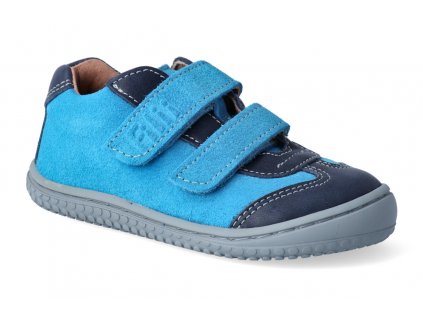 filii barefoot leguan velcro nappa velours ocean turquoise m 3