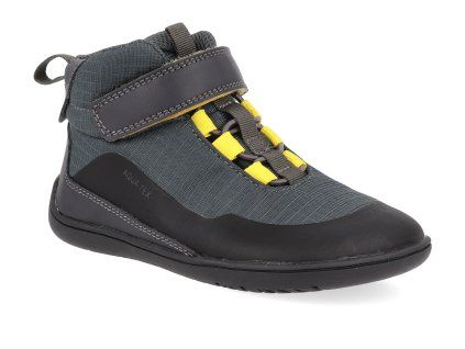 BVB P088 62868B barefoot detske tenisky stitch walk tex m grey 1