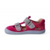 barefoot sandalky filii kaiman leather pink m 4