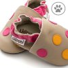 liliputi soft paws baby shoes polka dots pink 4265