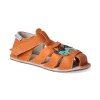 barefoot sandalky orto palm oranzove s trakturkem 3