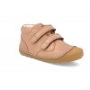 BG101068 213 barefoot kotnikova obuv bundgaard petit velcro caramel 1