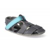 barefoot sandalky baby bare sandals new blue beetle paskove 4