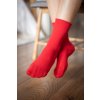 2222 8 barefoot ponozky cervene size large v 1