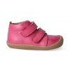 Barefoot kotníková obuv Koel - Korkid fleece fuchsia