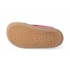 Barefoot kotníková obuv Koel - Korkid fleece fuchsia