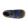 barefoot kotnikova obuv koel4kids plus velour carbon royal 1