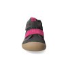 barefoot kotnikova obuv koel4kids plus velour carbon fuchsia 3