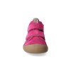 barefoot kotnikova obuv koel4kids korkid velour fuchsia 3