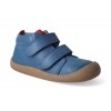 barefoot kotnikova obuv zateplena koel4kids plus fleece nappa blue 3